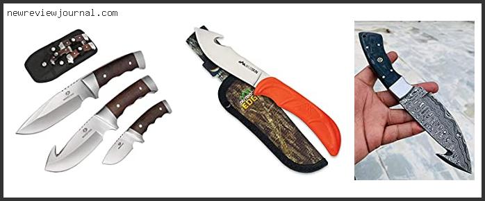 Best Skinning Knife With Gut Hook