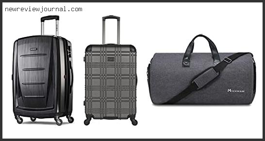 Top 10 Best Mens Suitcases With Expert Recommendation