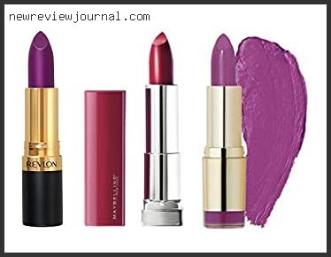 Best Drugstore Dark Purple Lipstick