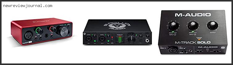 Best Usb Audio Interface Under 500