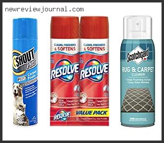 Best Carpet Cleaner Foam Spray