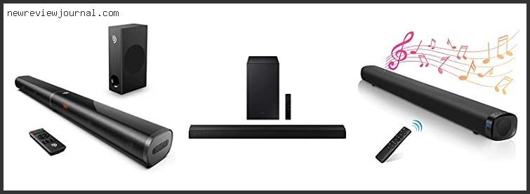 Top 10 Best Tv Soundbar Without Subwoofer With Buying Guide