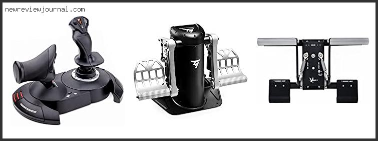 Top Best Thrustmaster Tfrp Flight Rudder Pedals Review Based On Scores