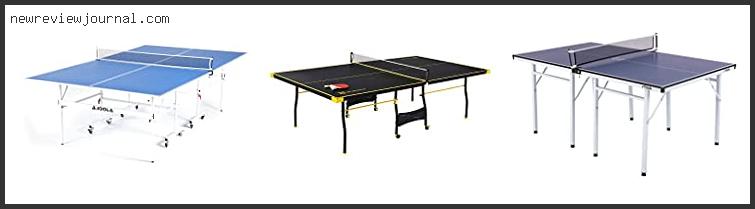 Best Table Tennis Table Under $300