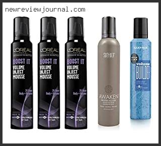 Deals For Best Hair Mousse For Volume And Hold – To Buy Online